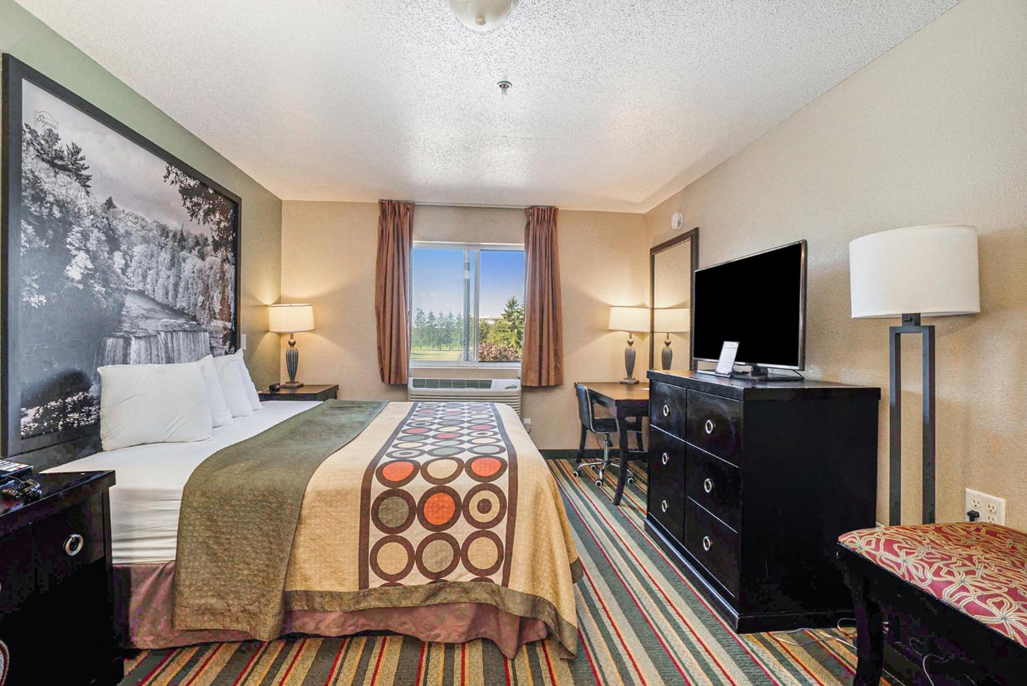 Super 8 By Wyndham Mt. Pleasant Hotell Mount Pleasant Exteriör bild